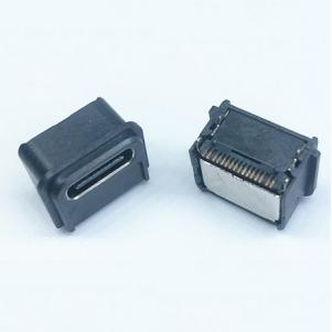 Conector impermeable SMT USB tipo C 16P IPX7 KLS1-PUB-022